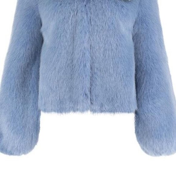 Shrimps Lara Faux Fur Jacket. - Picture 5 of 9